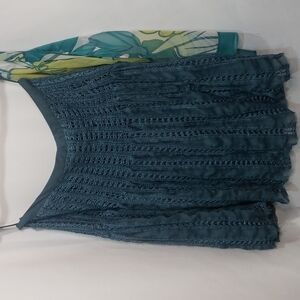 VINTAGE DOKI-GEKI 100% Silk Skirt